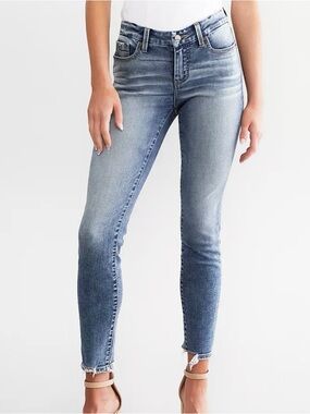 Buckle Black BKE Fit No. 53 Ankle Skinny Stretch Jeans Size 25x27